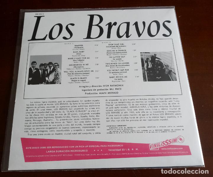Discos de vinilo: LOS BRAVOS - LP - REDICCION - Foto 2