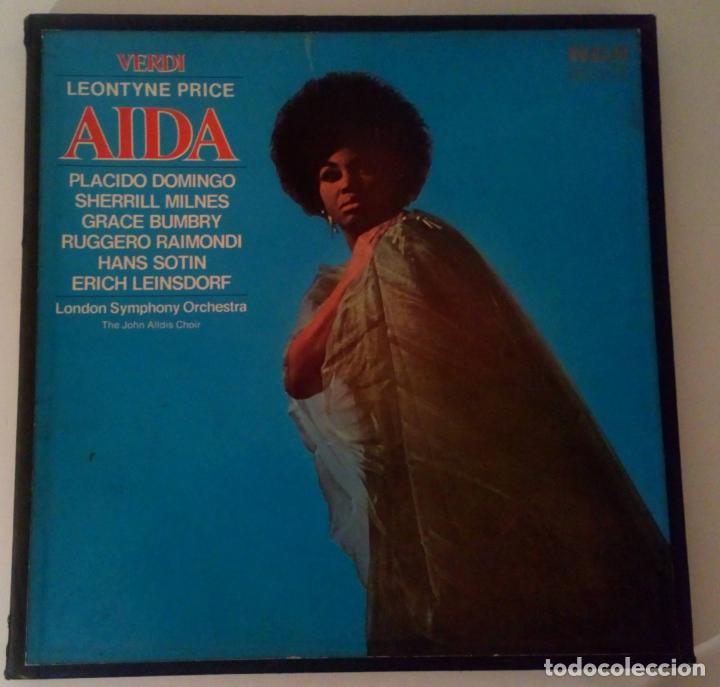 Discos de vinilo: Aida - Giuseppe Verdi y Leontyne Price - Foto 1