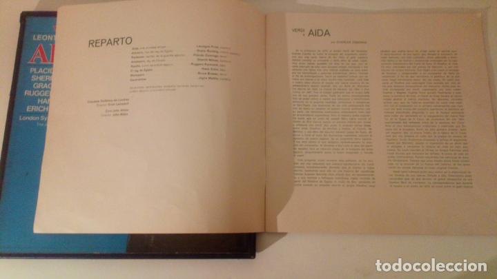 Discos de vinilo: Aida - Giuseppe Verdi y Leontyne Price - Foto 4