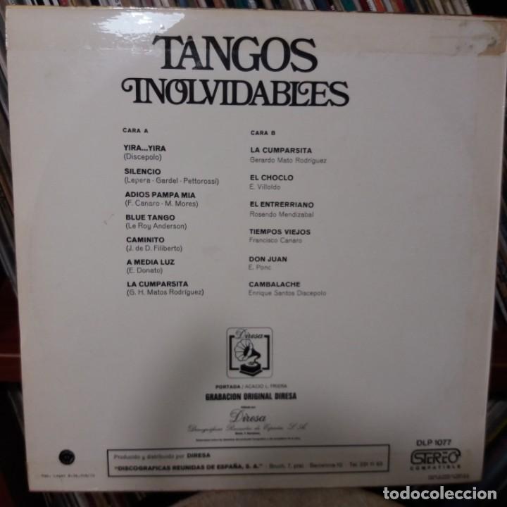 Discos de vinilo: TANGOS INOLVIDABLES - Foto 2