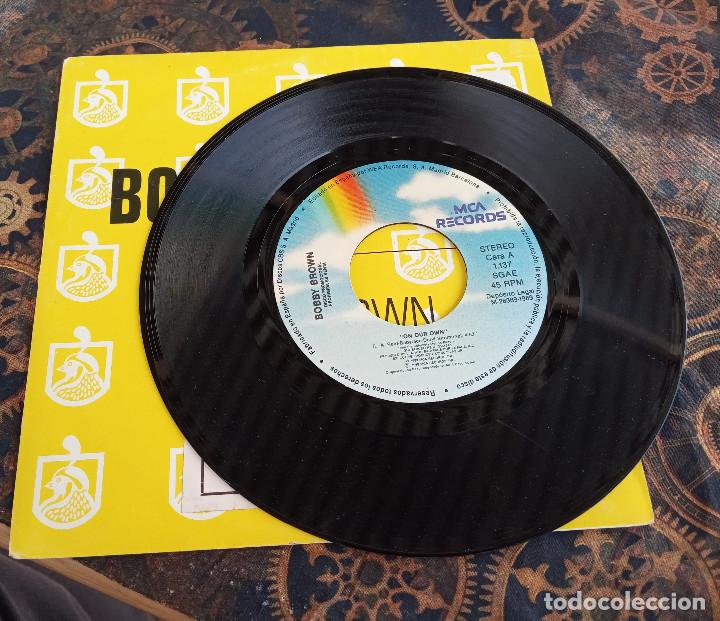 Discos de vinilo: Bobby Brown.on our own .MCA RECORD.1989. - Foto 1