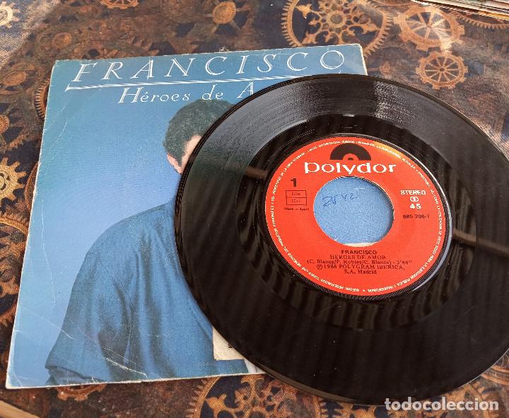 Discos de vinilo: Francisco.Heroes De Amor.POLYDOR.1986. - Foto 1