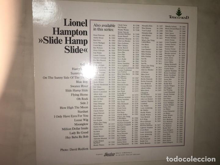 Discos de vinilo: DISCO LP LIONEL HAMPTON - SLIDE HAMP SLIDE - Foto 2