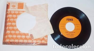 Disques de vinyle: SINGLE DE JOHNNY GARC&Iacute;A Y SU TR&Iacute;O ORQU&Iacute;DEA