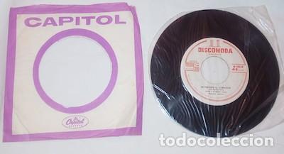Disques de vinyle: SINGLE DISCOMODA DE PEPE Y AURORA CON EL MARIACHI AGUILAR