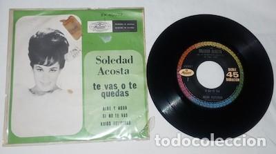 Disques de vinyle: EP DE SOLEDAD ACOSTA CON EL MARIACHI M&Eacute;XICO