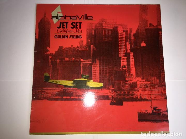 Discos de vinilo: DISCO LP ALPHAVILLE - JET SET - GOLDEN FEELING - Foto 1