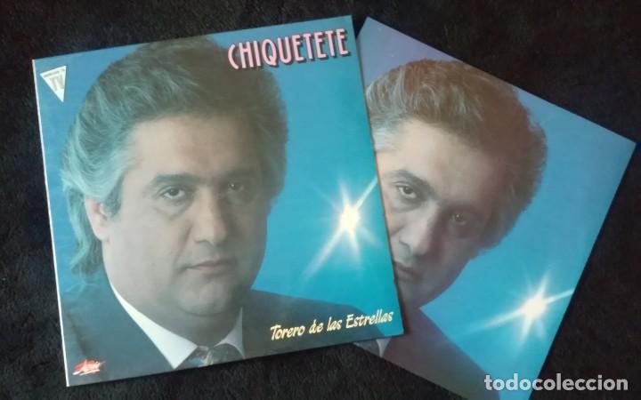 Discos de vinilo: LP CHIQUETETE, TORERO DE LAS ESTRELLAS, 1992 - Foto 1