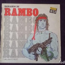 Discos de vinilo: MAXI 45 HABLANDO DE RAMBO