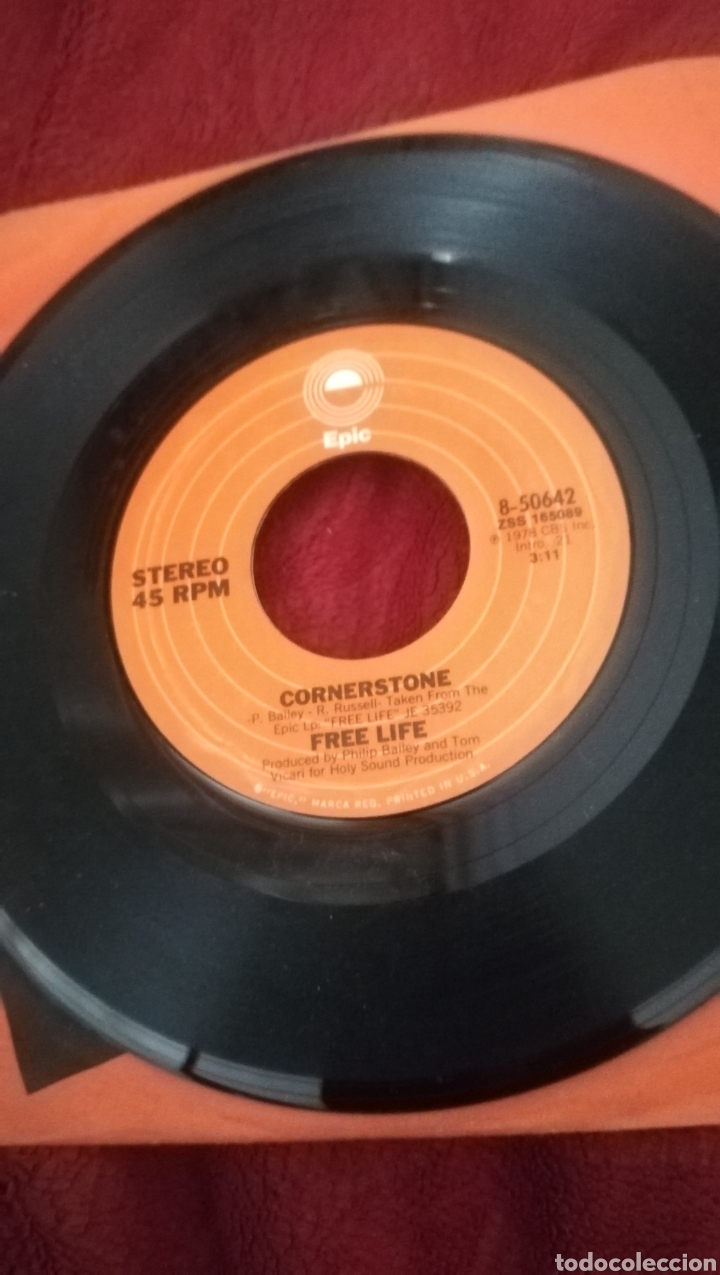 Discos de vinilo: Vinilo Cornerstone, de 1978 edici&oacute;n de USA - Foto 1