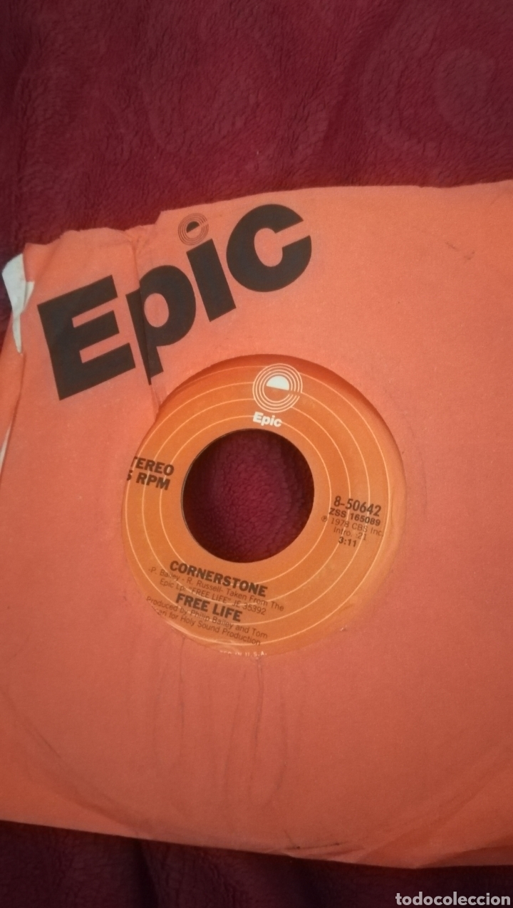 Discos de vinilo: Vinilo Cornerstone, de 1978 edici&oacute;n de USA - Foto 3