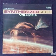Discos de vinilo: LP SYNTHESIZER GREATEST VOLUME 3, 1991. Lote 160603494