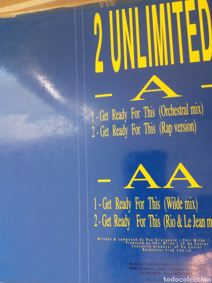 Discos de vinilo: 2 UNLIMITED - Foto 2