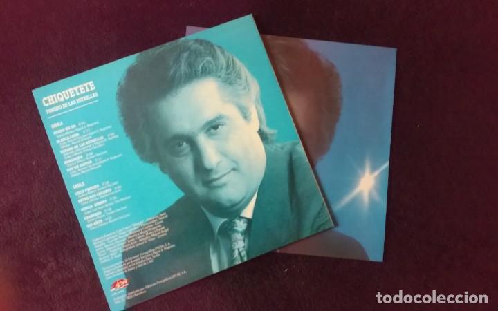 Discos de vinilo: LP CHIQUETETE, TORERO DE LAS ESTRELLAS, 1992 - Foto 2