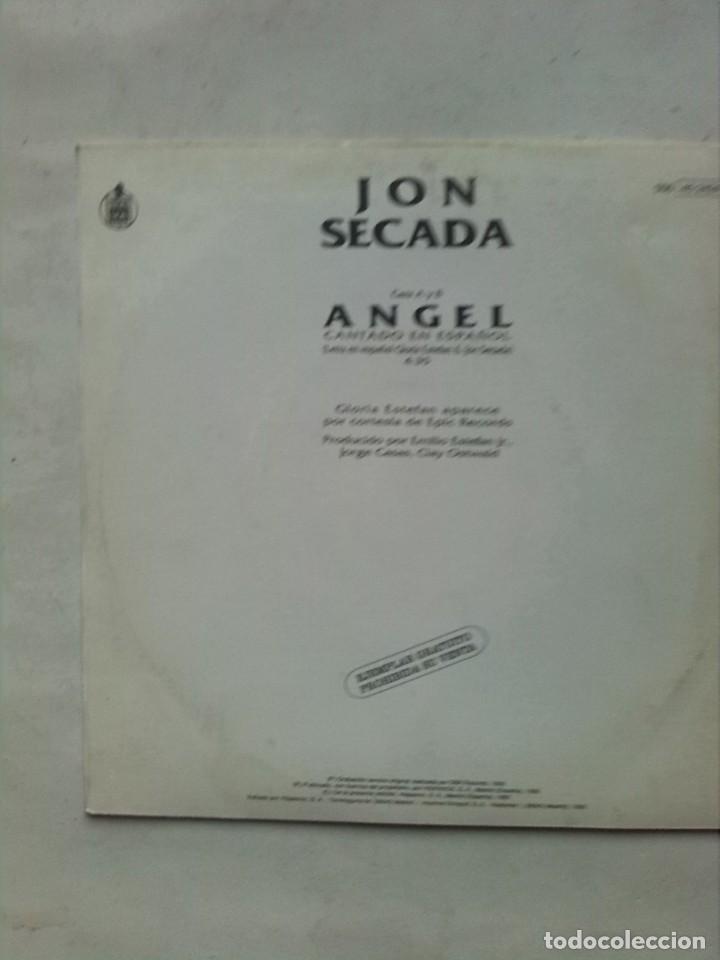 Discos de vinilo: JON SECADA ANGEL CON GLORIA ESTEFAN - Foto 2
