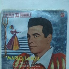 Discos de vinilo: MARIO LANZA TENOR ORQUESTA RCA COMPACT 33 DOUBLE