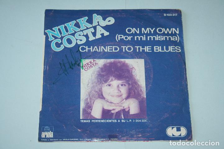 Discos de vinilo: NIKKA COSTA *** SINGLE VINILO A&ntilde;O  1981 *** ARIOLA *** - Foto 2