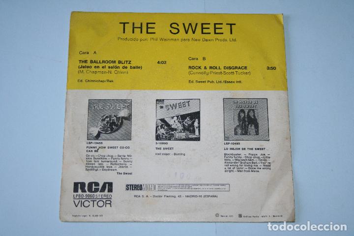 Discos de vinilo: THE SWEET *** SINGLE VINILO A&ntilde;O  1973 *** RCA *** - Foto 2