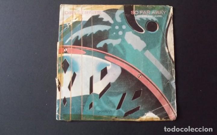 Discos de vinilo: SINGLE DIRE STRAITS, SO FAR AWAY, 1985 - Foto 1