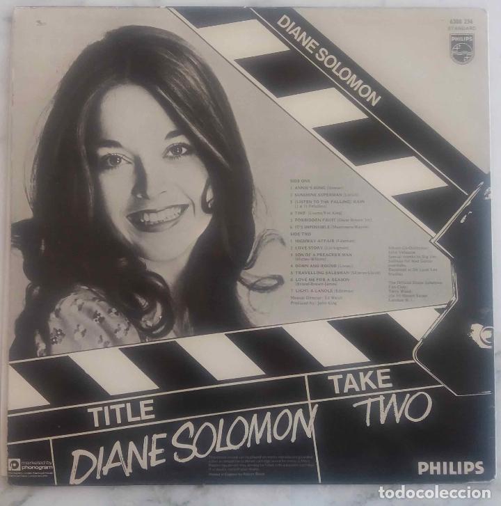 Discos de vinilo: DIANE SOLOMON, TAKE TWO. LP UK - Foto 1