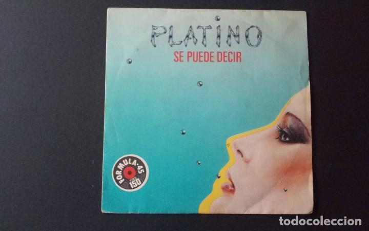 Discos de vinilo: SINGLE PLATINO, SE PUEDE DECIR, 1983 - Foto 1