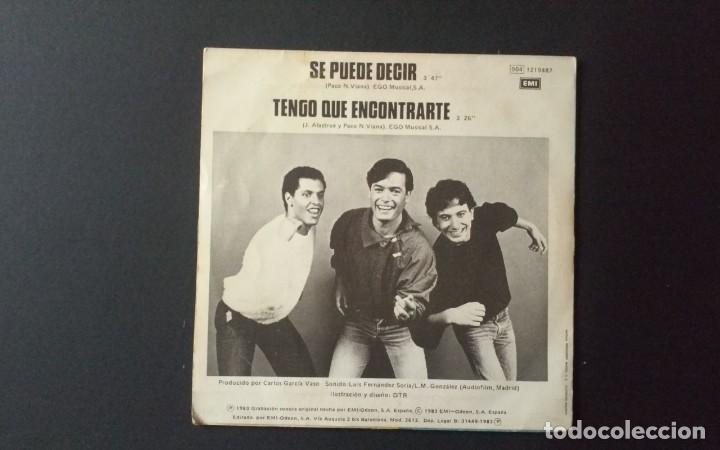Discos de vinilo: SINGLE PLATINO, SE PUEDE DECIR, 1983 - Foto 2