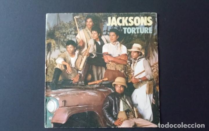 Discos de vinilo: SINGLE JACKSONS, TORTURE, 1984 - Foto 1
