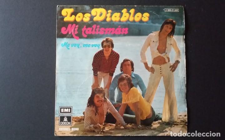 Discos de vinilo: SINGLE LOS DIABLOS, MI TALISM&Aacute;N, 1973 - Foto 1
