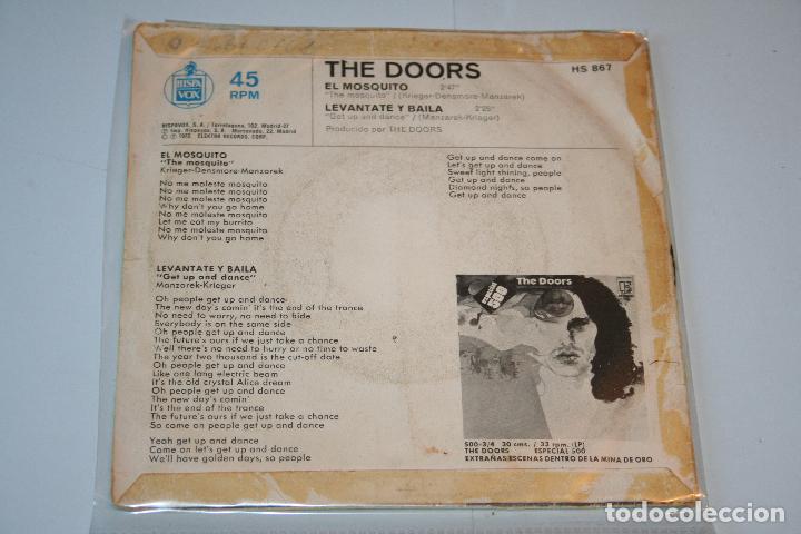 Discos de vinilo: THE DOORS *** SINGLE VINILO A&ntilde;O  1972 *** ELEKTRA - Foto 2