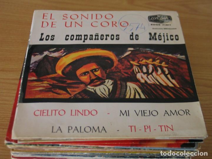 Disques de vinyle: Los Compa&ntilde;eros de Mejico - El Sonido de un Coro - London EDGE 71811 - 1968
