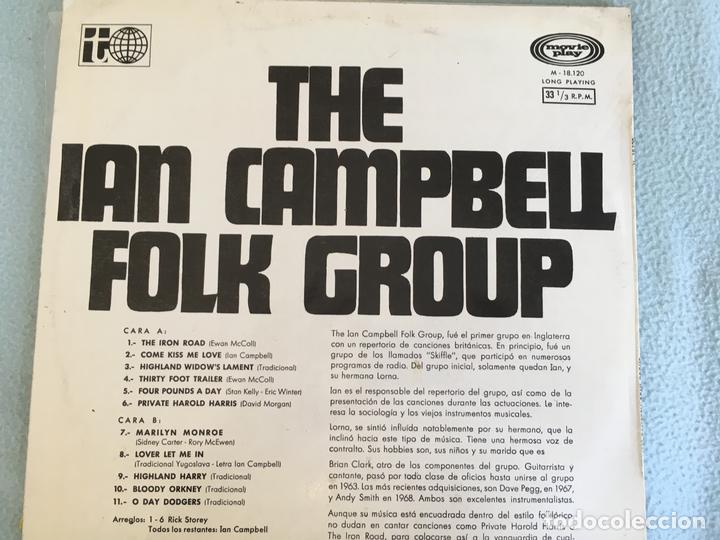 Discos de vinilo: LPTHE IAN  CAMPBELL FOLK GROUP - Foto 2