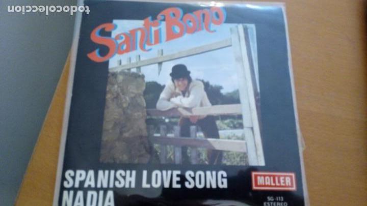 Discos de vinil: SANTI BONO SPANISH LOVE SONG SINGLE 1977