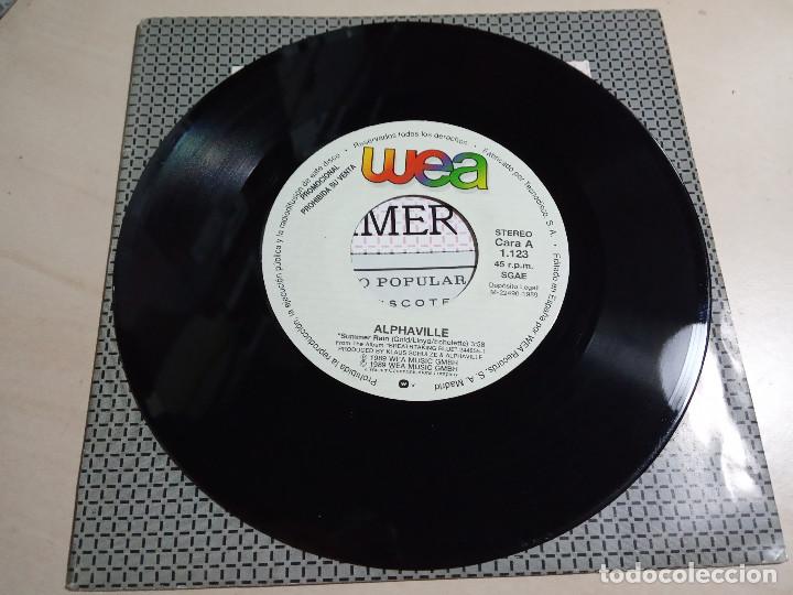 Discos de vinilo: Alphaville.Summer Rain.WEA.1989.SPAIN. - Foto 1