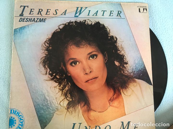 Discos de vinilo: LP TERESA WIATER-UNDO ME - Foto 1