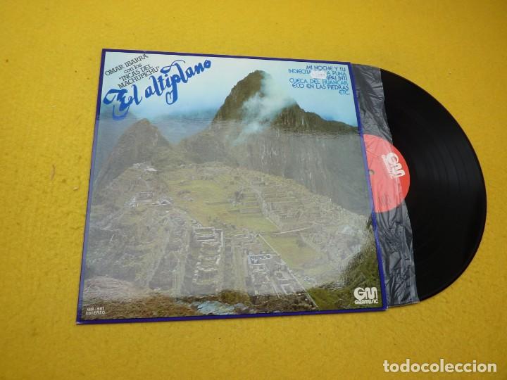 Vinyl records: LP OMAR IBARRA con los INCAS DEL MACHUPICHU &lrm;&ndash; El Altiplano - SPAIN (EX+/EX+) 5