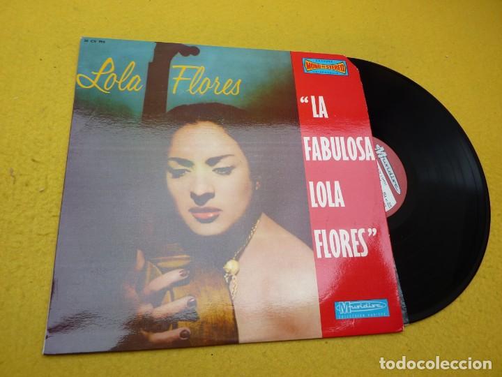 Discos de vinilo: LP La Fabulosa Lola Flores(EX/EX+)France Musidisc 30 CV 998  Collection Vari&eacute; &ccedil;