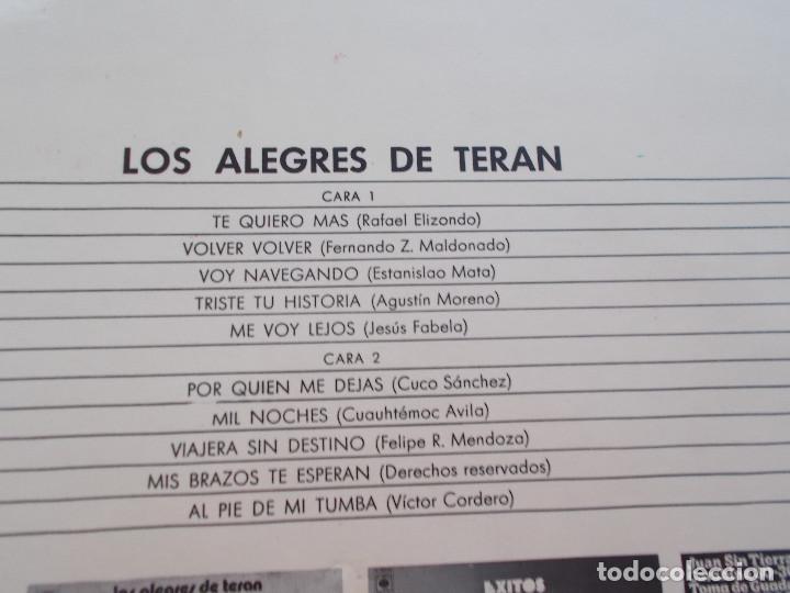 Discos de vinilo: LOS ALEGRES DE TERAN - Foto 2