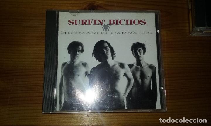 Discos de vinilo: CD SURFIN BICHOS. HERMANOS CARNALES. RCA 1992 - Foto 1
