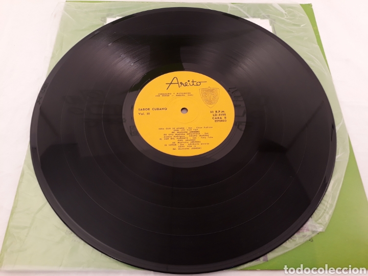 Discos de vinilo: Sabor cubano.Vol 3.Para bailar. - Foto 4