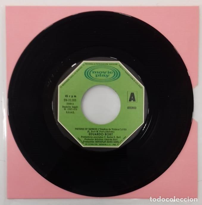 Discos de vinil: EDUARDO BORT - PICTURES OF SADNESS SG ED ESPA&Ntilde;OLA 1975