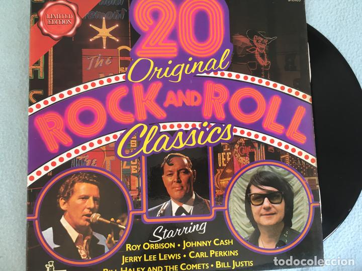 Discos de vinilo: LP 20 ORIGINAL ROCK AND ROLL CLASSICS - Foto 1