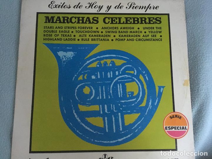 Discos de vinilo: LP MARCHAS CELEBRES-EXITOS DE HOY Y DE SIEMPRE - Foto 1