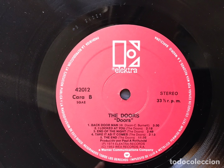 Discos de vinilo: Doors. The Doors - Foto 8