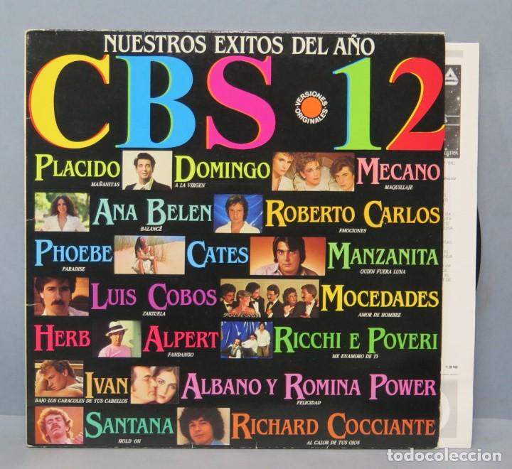 Vinyl records: LP. CBS. 12