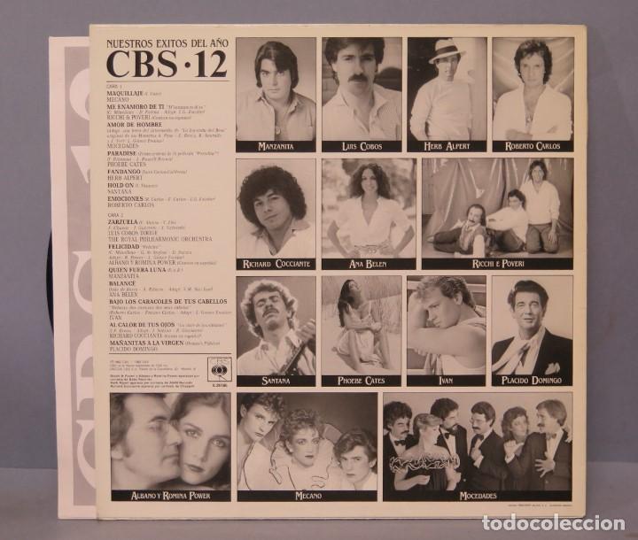 Discos de vinilo: LP. CBS. 12 - Foto 2