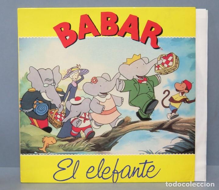 Discos de vinilo: LP. BABAR EL ELEFANTE - Foto 1