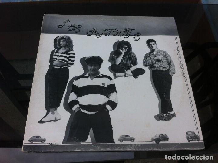 Discos de vinilo: LOS RATONES. JAM&Aacute;S - GUIRIS.  1988. MAXI -LP - Foto 1