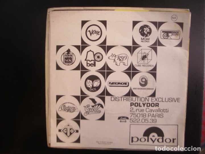 Discos de vinilo: ERASMO CARLOS- CACHACA MECANICA. SINGLE. - Foto 2