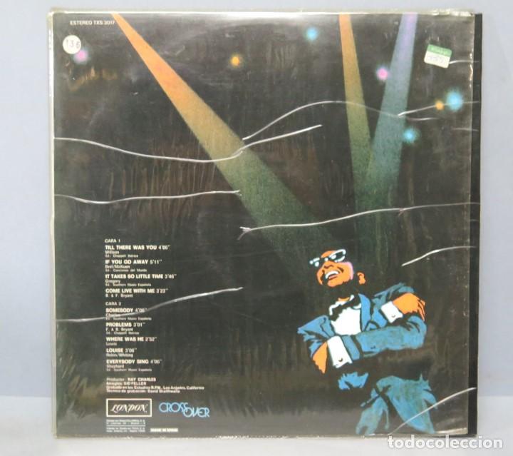 Discos de vinilo: LP. RAY CHARLES. COME LIVE WITH ME - Foto 2