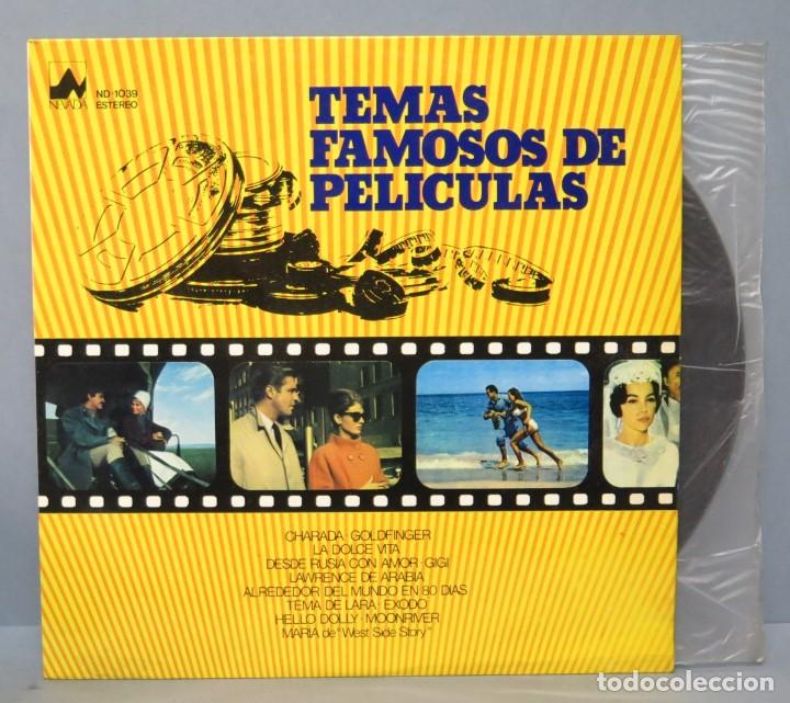 Discos de vinilo: LP. TEMAS FAMOSOS DE PELICULAS - Foto 1